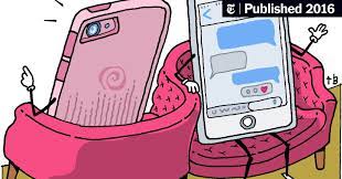 Five ways not to tackle your husband's texting addiction i found out my fiancé had been receiving more than friendly texts from a woman that he previously worked with. Married To Their Smartphones Oh And To Each Other Too The New York Times