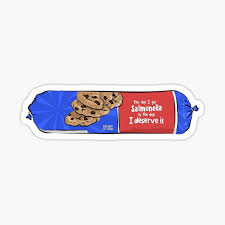 Pillsbury's salted caramel apple cookies are back kristin salaky news editor kristin salaky is the news editor at delish.com covering viral foods, product launches, and food trends. Cookie Dough Stickers Redbubble