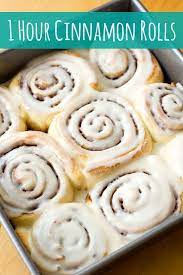 1 Hour Cinnamon Rolls Recipe Life Made Simple Recipe Cinnamon Rolls Homemade Desserts Cinnamon Rolls Recipe