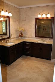 Your choice of bathroom corner vanity unit or corner sink console, corner vanity cabinets and other bath furniture reflect your style and taste. Corner Double Vanity Houzz