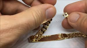 Maybe you would like to learn more about one of these? 14k Yellow Gold Curb Link Mens Id Bracelet 8 5 Youtube