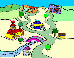 Resultado de imagen para mi comunidad para niños para colorear