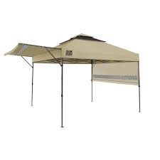 Quik Shade Summit 10 Ft X 17 Ft Instant Canopy In Taupe 157416ds The Home Depot Canopy Tent Instant Canopy Canopy