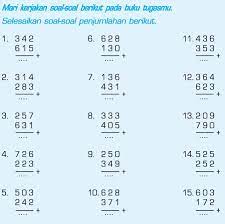 13 nov 2019 soal matematika kelas 3 sd bab 3 perkalian dan pembagian dan kunci setiap hari 1 ekor ayam menghabiskan makanan 12 makanan. Soal Matematika Kelas 1 Sd Pengurangan Bersusun Cara Golden