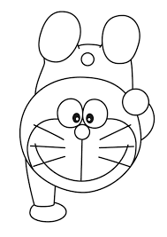 Credit to the original picture uploader. Coloring Pages Printable Doraemon Coloring Page