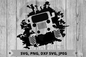 Download Muddy Jeep 4x4 Graphic By Pit Graphics Creative Fabrica PSD Mockup Templates