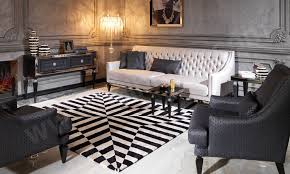 Soho Black Modern Koltuk Takimi Balhome Mobilya