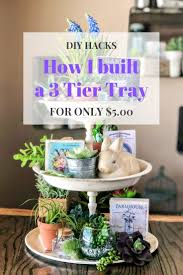 In this farmhouse tuscan french country 3 tier tray lazy susan diy 2019, i show how i make a 3 tier tray that is also a lazy. Diy How To Build A 3 Tier Tray For 5 Montana Vintage Market
