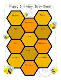 busy bees birthday chart bee ideas birthday chart