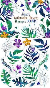 Still pursuing my shape studies range, this is a limited edition giclee print of blue block flowers, incorporating a more textured background and the addition of leaves. Watercolor Tropical Leaves Clipart Flower Painting Canvas Oil Flower Painting Canvas Leaf Clipart