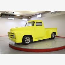 Image result for Chrome Yellow 1955 Truck