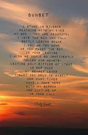 Sunsets In Love With The Beautiful Sky Blessings Everyday Cindy Smith Sunset Quotes Sunset Poem Sunset Captions For Instagram