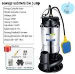 Pompa Celup Air Kotor Otomatis 550Watt stainless steel sewage pump Mesin  Pompa Air Murah pompa submersible limbah
