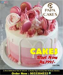 Birthday Cake Flavours List In India Any Flavour 500gm Normal Cake Just Rs 199 500gm Photo Cake Just Rs 249 1kg Photo Cake Just Rs 499 Papa Cakes Speci Cake Special Cake Photo Cake