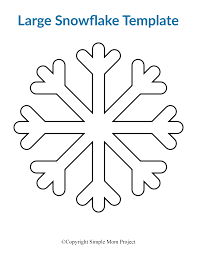 8 Free Printable Large Snowflake Templates Snowflake Coloring Pages Snowflake Template Simple Snowflake