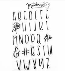 Pin On Hand Lettering