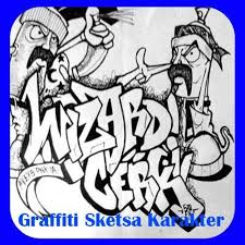 Nah dari puluhan karakter yang tersedia, ada juga karakter. Graffiti Sketch Character For Android Apk Download
