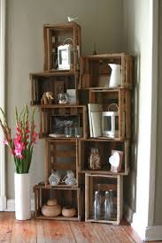 I'm inspired by some of the displays that i recently saw when out shopping and the rustic nature of raw wood crates with a more refined style is something that calls to my vintage loving heart. 25 Wood Crate Upcycling Projects For Fabulous Home Decor Diy Crafts
