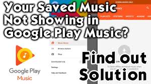 Google Play Music Not Showing Song Listing No Downloaded Songs Fix The Issue Youtube
