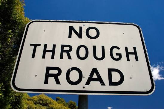 File:No Through Road sign.jpg - Wikimedia Commons