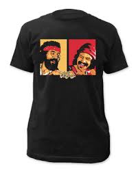 Their comedy derives from pot smoking, hippies, the free love movement, pop culture, incompetent leaders (particularly cops) and more pot smoking. Cheech And Chong