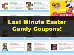 Last Minute Easter Candy Coupons