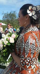 Tongan Wedding Dress Close Up Polynesian Designs Polynesian Wedding Tongan Wedding
