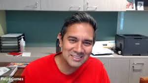 Dr Floyd Gomes with Will Charlton discuss innovative activity for seniors  and people with disability