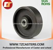 OEM China Factory Manufacturer Wbd 200mm PU Forklift Parts Jack Pallet Cast  Iron Wheel Factory for Forklift