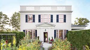 These rooms will also have fewer shadows to contend with compared to south/east/west. White Exterior Paint Color Ideas Architectural Digest