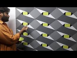 Maybe you would like to learn more about one of these? 3d Wall Painting 3d Wall Decoration Effect 3d Wall Texture New Design Ideas Interior Design Youtube 3d Wall Painting Wall Painting Wall Paint Designs