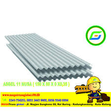 Ukuran 180cmx105x4mm ada beberapa macam harga serta jenis dan ukuran asbes yang sering dijumpai yaitu asbes gelombang besar dan gelombang kecil. Harga Asbes Gelombang Besar Terbaik Juli 2021 Shopee Indonesia
