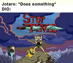 Видео among us jojo death(among us meme). Za Warudo Tomare Wo Tokio Jojo Bizarre Jojo Anime Jojo S Bizarre Adventure