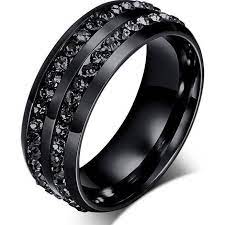 Unique Mens Wedding Bands Mens Black Diamond Wedding Rings Black Diamond Wedding Rings Mens Stainless Steel Rings