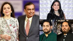 Mukesh Ambani, Nita Ambani and their ...