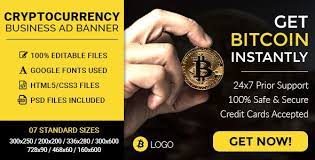 Business Banner Bitcoin Cryptocurrency Template Bu012 Banner Ads Bitcoin Business Business Banner