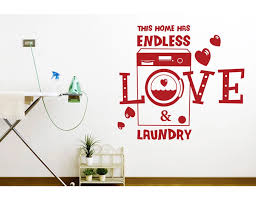 An svg's size can be increased or decreased without a loss of quality. Romantic Slogan This Home Has Endless Love And Laundry Vinyl Wall Applique Detachable Laundry Room Decoration Wallpaper Xy05 Wall Stickers Aliexpress