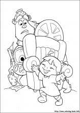 See also latest coloring pages, worksheets, mazes, connect the dots, and word search collection below. Monsters Inc Coloring Pages On Coloring Book Info