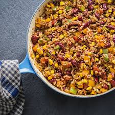 Mexican Kidney Bean Fried Rice Green Valley Organics Recipe Recipes With Kidney Beans Recipes Mexican Food Recipes