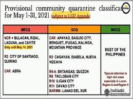 Presidential spokesperson harry roque announces new quarantine classification in metro manila and other areas on sunday (april 11, 2021). Gcq Vs Mecq Cebu City Was Reverted To An Ecq After Shifting To A Gcq Along With Metro Manila On June 1