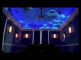 How To Paint Clouds On Ceiling Mural Joe Youtube Ceiling Murals Led Light Installation Mirror Ceiling