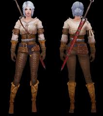 Artstation Siri The Witcher 3 3d Lowpoly Handpainted Joker Y The Witcher Ciri Warrior Woman