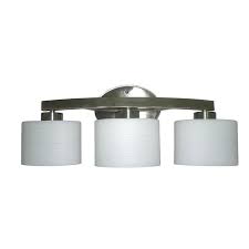 How many wattages & lumens of light bulb is suitable for bathroom vanity? Allen Roth Merington 3 Light Nickel Transitional Vanity Light Bar In The Vanity Lights Department At Lowes Com
