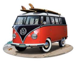 Image result for Sealing Wax Red 1950 VW Bus