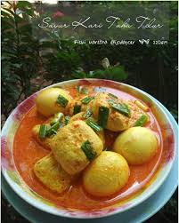 Coba deh,saran kk masak menu telur&tahu bumbu kuning. Resep Sayur Kari Tahu Telur Kelezatan Dalam Kesederhanaan Resep Spesial