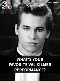 Actor Val Kilmer has passed away at 65 years old. What's your favorite  performance by the late actor? 🎭🎬