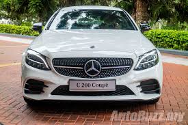 The vehicle's current condition may mean that a feature described below is no longer available on the vehicle. Mercedes Benz Malaysia Launches The Updated C Class Coupe Autobuzz My