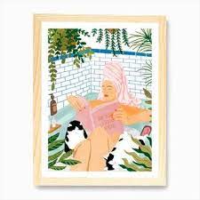 How To Have A Spa Day At Home Art Print In 2021 Spa Art Home Art Spa Day At Home