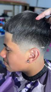 Mid Fade Drop with Cross Design Jn The Back of The Head