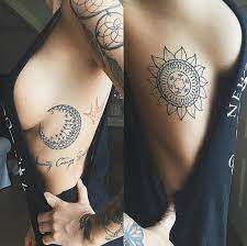 Some Side Boobage Tattoos Moon Tattoo Forever Tattoo